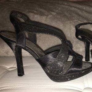 Black Sparkly Heels